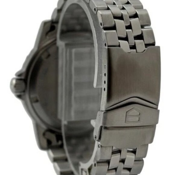 Tag Heuer 37mm Men's 1500 Series Black Dial SS Swiss Watch! Ref: WD1210-G-20! - Picture 4 of 11